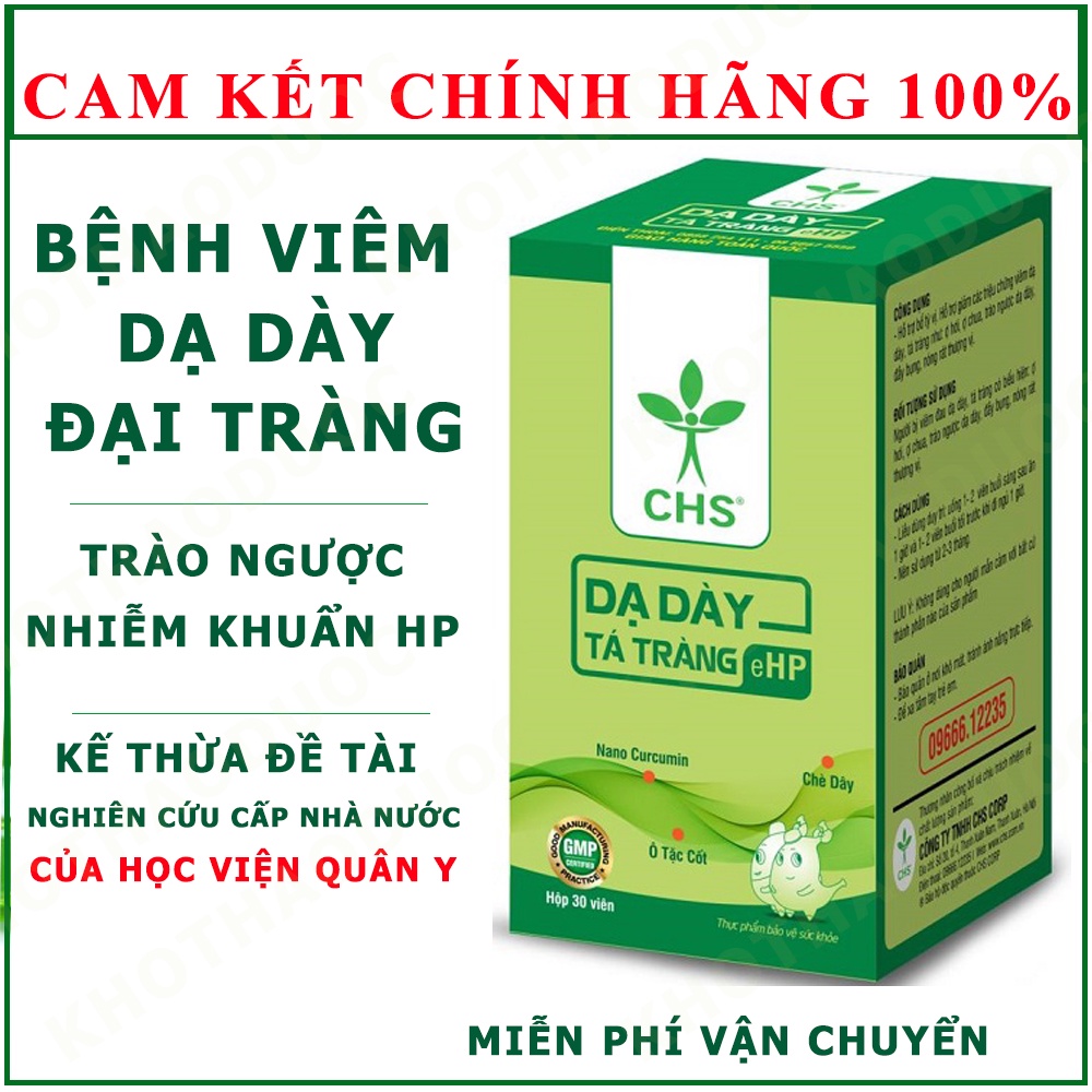 Dạ Dày Tá Tràng eHP Học Viện Quân Y Nghiên Cứu