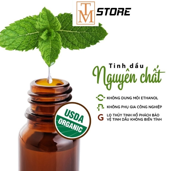 Tinh dầu thơm thiên nhiên nguyên chất 100% - Lọ 10ml 8 mùi hương