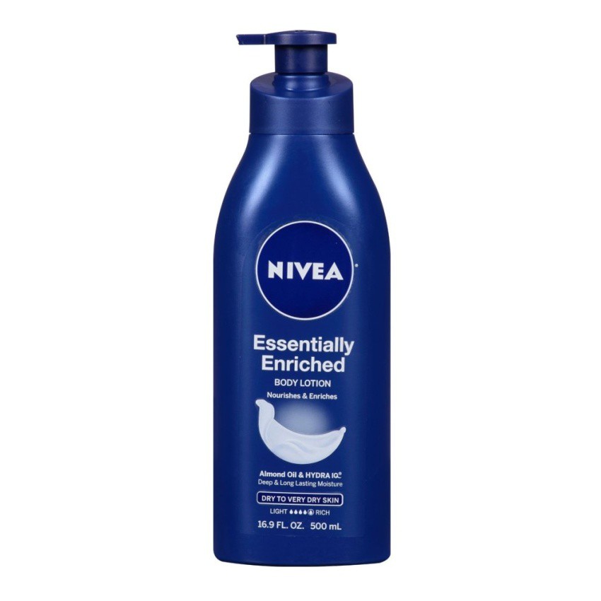 Dưỡng thể giữ ẩm da NIVEA Essentially Enriched Body Lotion 500ml (Mỹ)