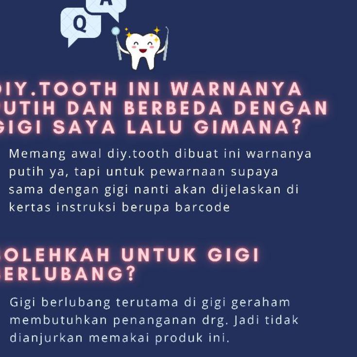 (Hàng Mới Về) Keo Dán Răng Tạm Thời Tiện Dụng Chất Lượng Cao