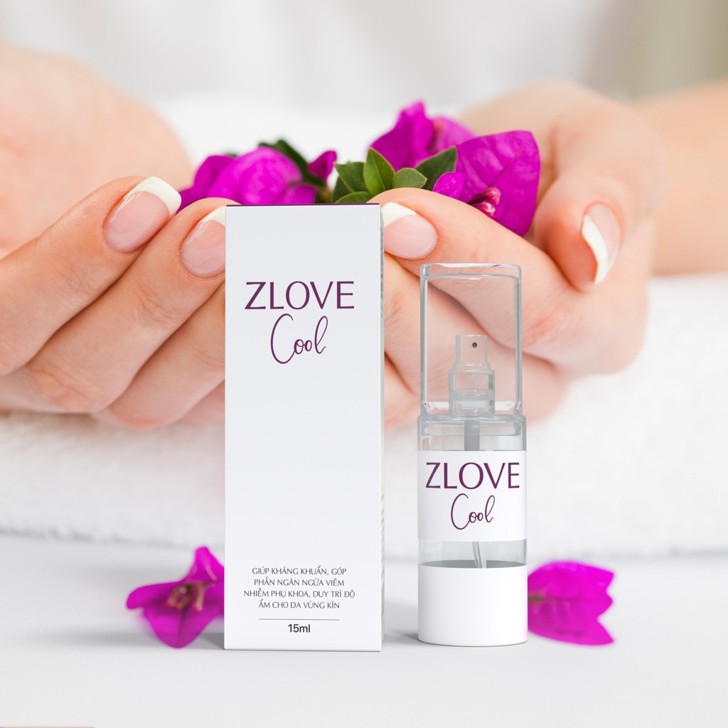 ZLOVE COOL [Chai 15ml] - Xịt phụ khoa kháng khuẩn, khử mùi vùng kín