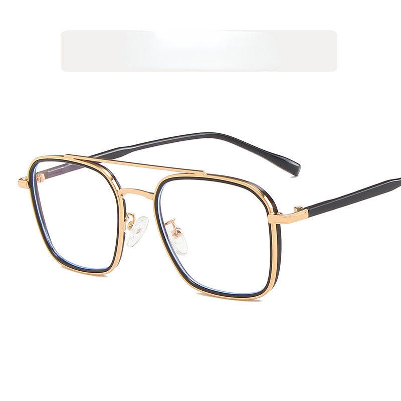 Mắt Kính Gọng Vuông Oversize Chống Ánh Sáng Xanh Thời Trang Hàn Quốc