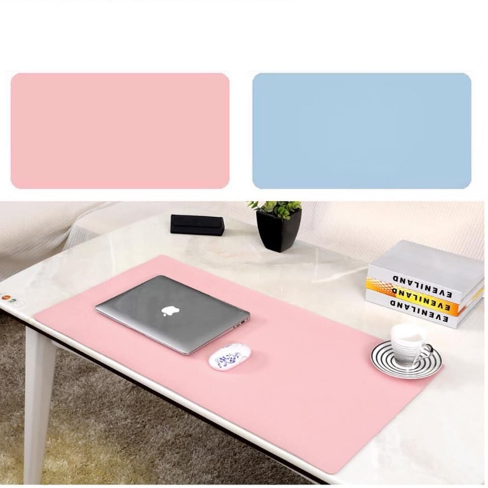 Deskpad - Thảm da 2 mặt trải bàn làm việc, tấm di chuột khổ lớn