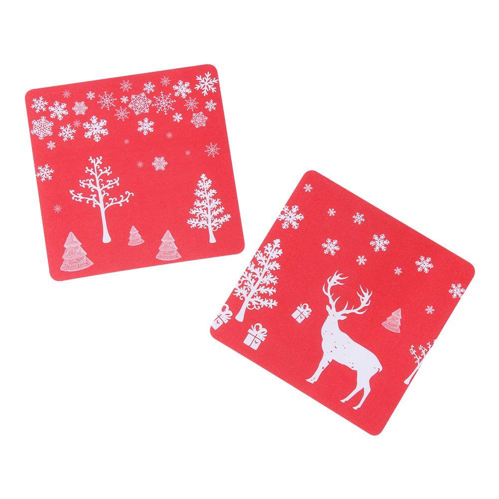 Tấm Lót Bàn Ăn Chống Thấm Nước Họa Tiết Giáng Sinh Dễ Thương