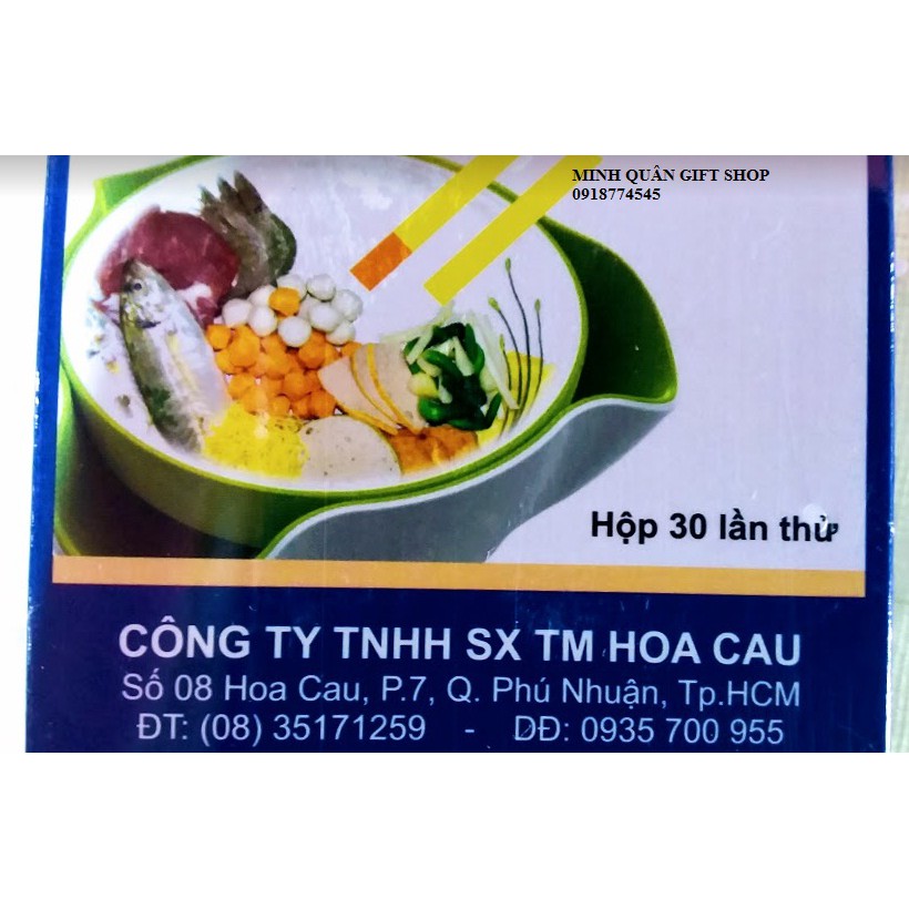 Bộ Kit thử hàn the trong thực phẩm Bo - TEST