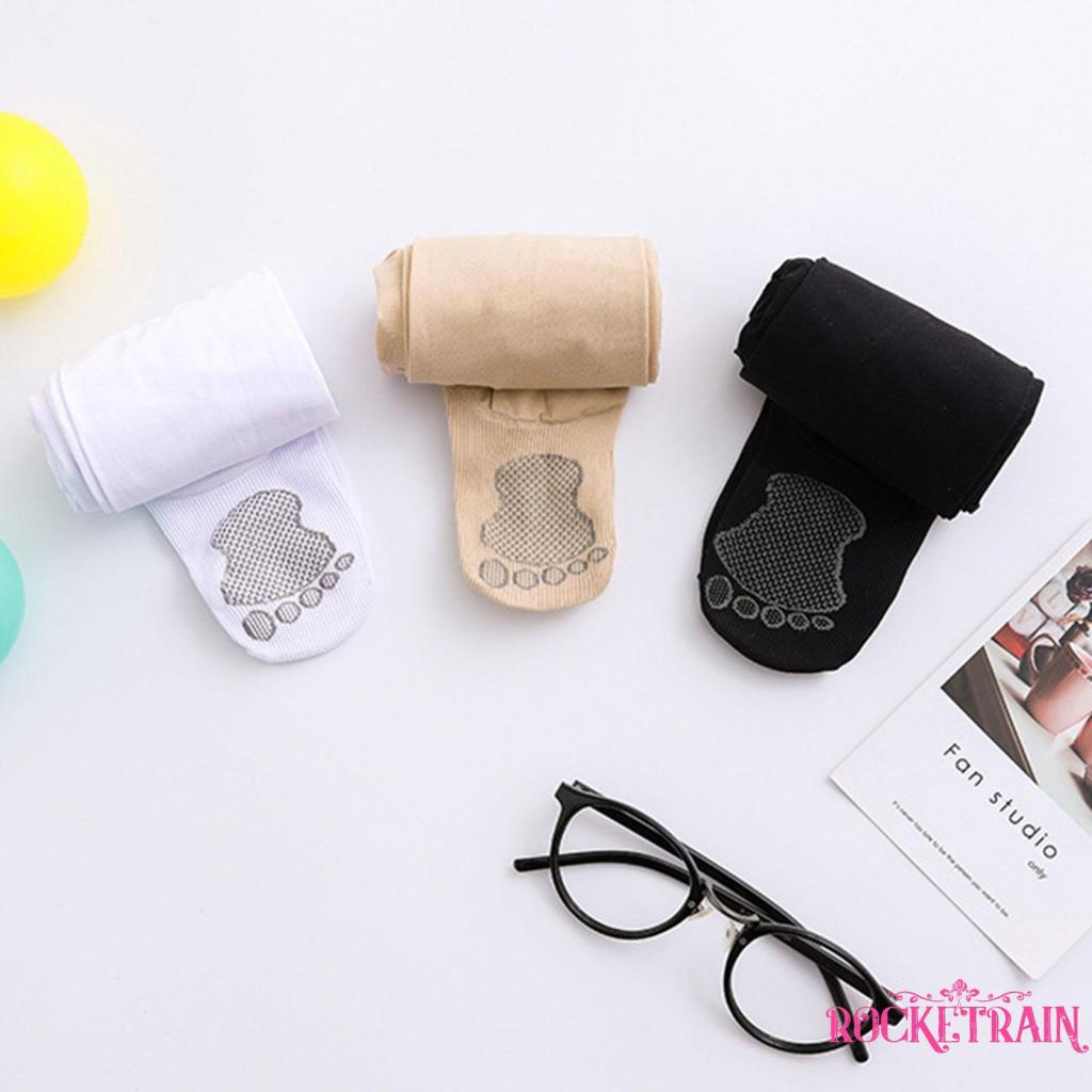 Quần Tất Chống Trượt Màu Sắc Thời Trang Cho Bé Gái