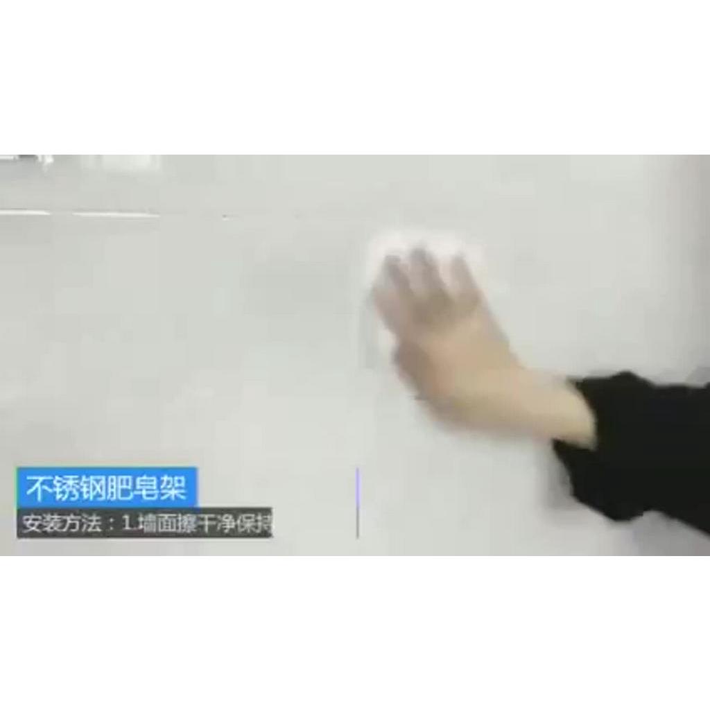 Khay để bánh xà phòng inox dán tường sang sịn mịn { H } | BigBuy360 - bigbuy360.vn