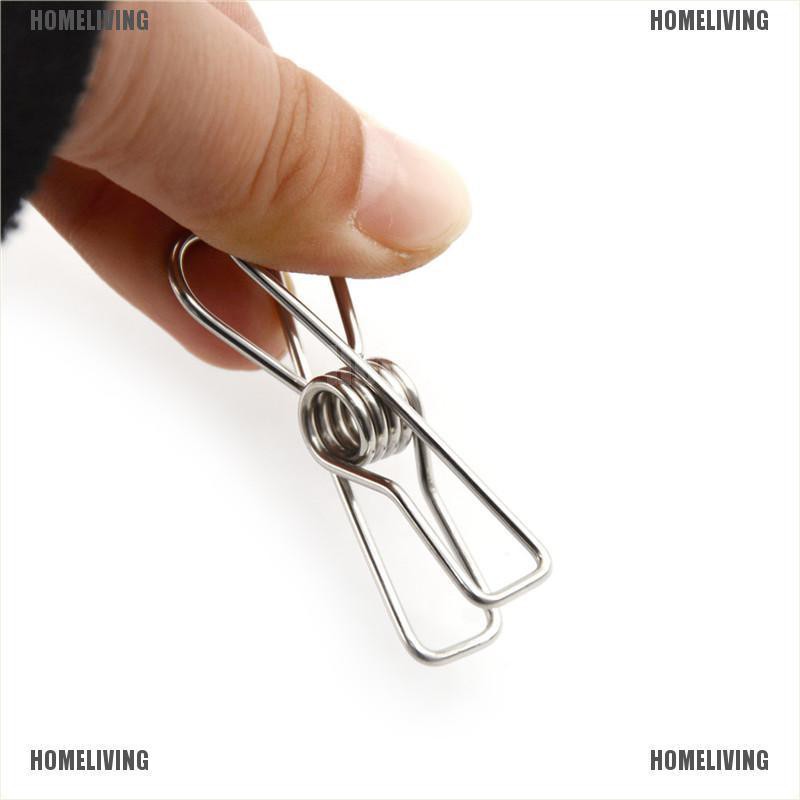 Set 20 Kẹp Phơi Quần Áo Bằng Thép Không Gỉ