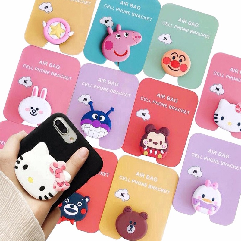 Giá đỡ điện thoại túi khí tiện dụng