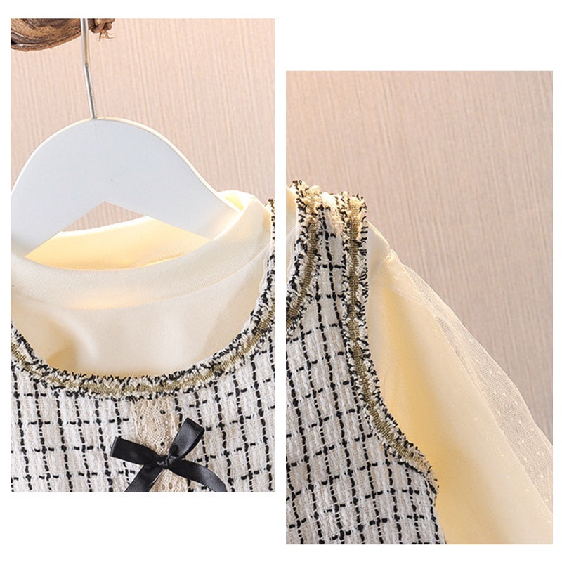 Bộ ÁO Cổ Lọ + Chân VáY Xinh XắN Cho Bé GáI (0-4 TuổI