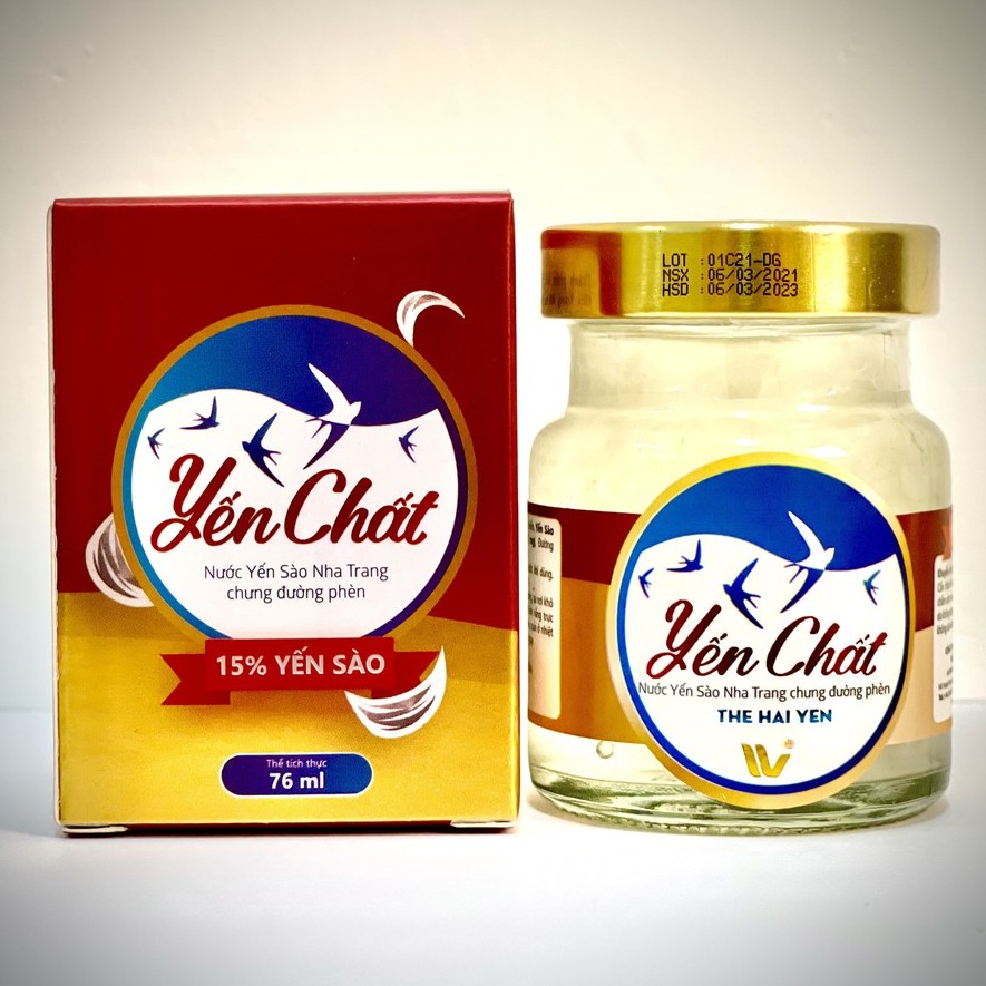 Yến sào Nha Trang chưng đường phèn - hương dưa gang TheHaiYen
