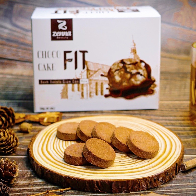 Giảm Cân Socola Cấp Tốc Cơ Địa Khó Giảm An Toàn Hiệu Quả Nhanh CHOCO CAKE FIT Hộp 30 viên