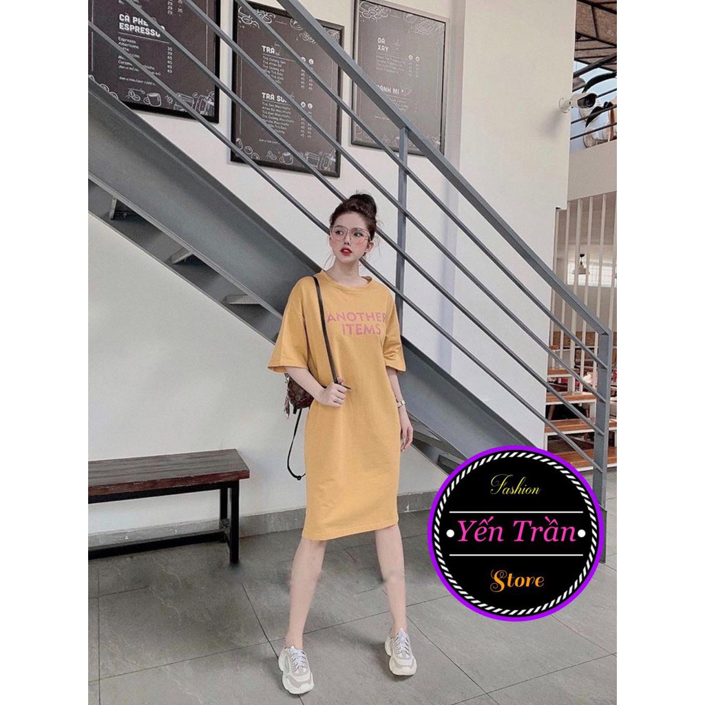 Đầm Suông Form Rộng in Chữ Another Full Màu, HÀNG CAO CẤP BAO SANG CHẢNH | BigBuy360 - bigbuy360.vn