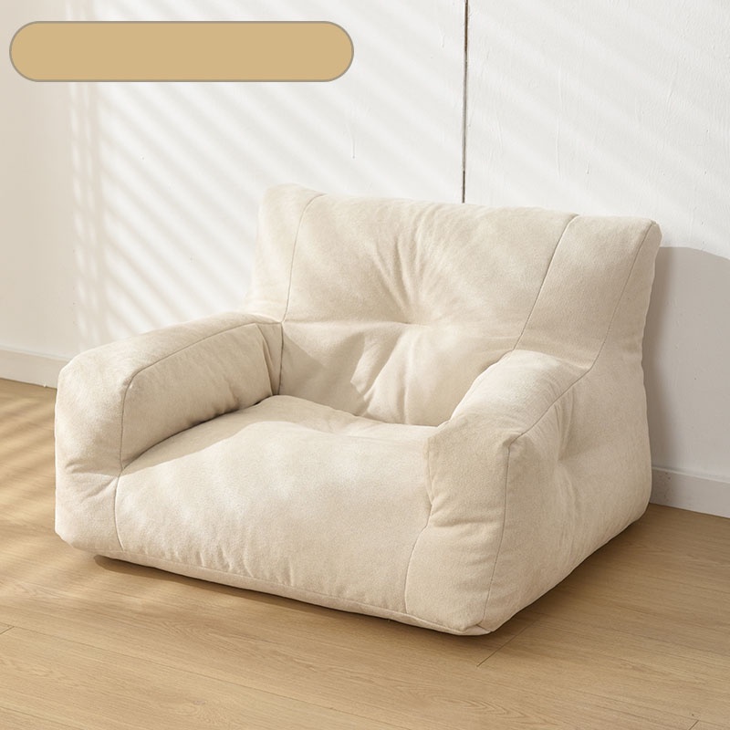 Ghế sofa lười tatami hạt xốp, cỡ nhỏ, ghế đơn, siêu bền và nhẹ phong cách Nhật Bản