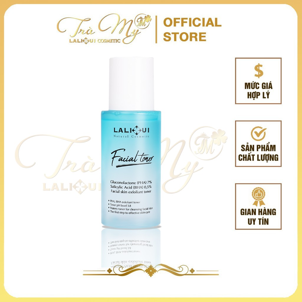 [ Quà Tặng Khẩu Trang ] Toner Cylic Facial Lalihui  Dành Cho Da Dầu Da Mụn Lấy Sạch Bụi Bẩn Từ Sâu Lỗ Chân Lông 60m | BigBuy360 - bigbuy360.vn