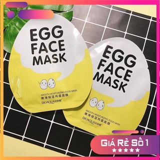 Mặt nạ trứng bioaqua egg face mask dưỡng da giúp se khít lỗ chân lông