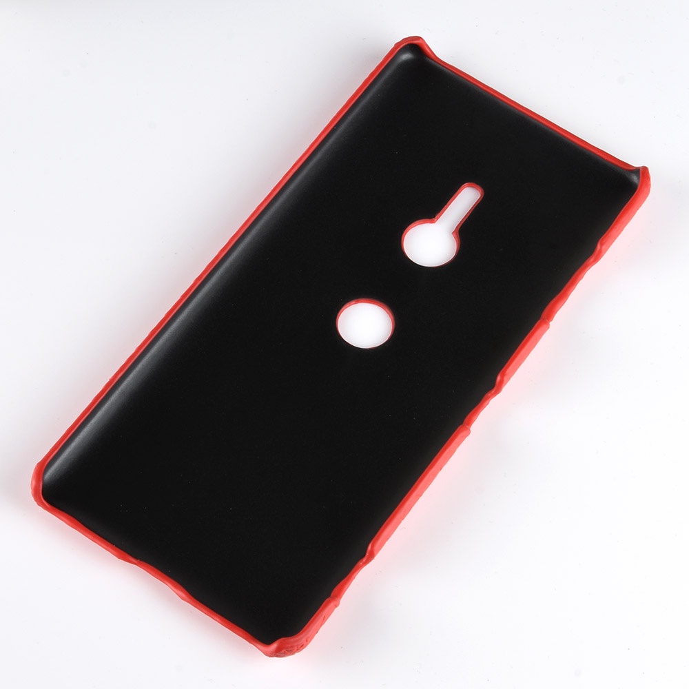 Ốp Điện Thoại Nhựa Cứng Giả Da Cá Sấu Thời Trang Cho Sony Xperia XZ3 XZ2 XZ1 Premium Compact XA2 Plus XA1 Ultra