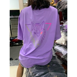 Áo Thun Tay Lỡ Form To Hades Tím ☀️