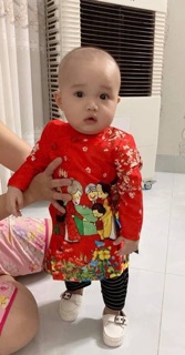 Áo dài đoàn viên - Bé trai