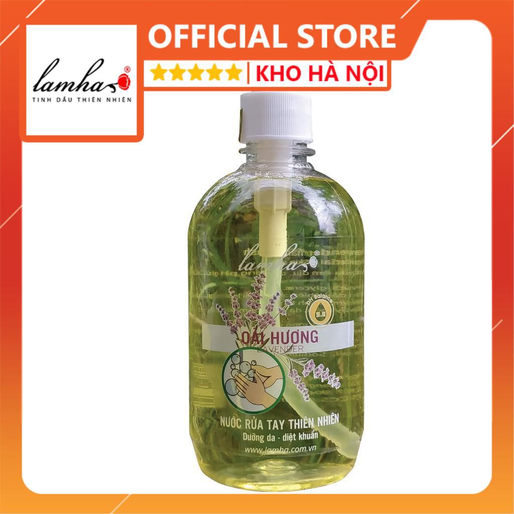 Nước rửa tay thiên nhiên Oải Hương/Quế LAMHA 500ml