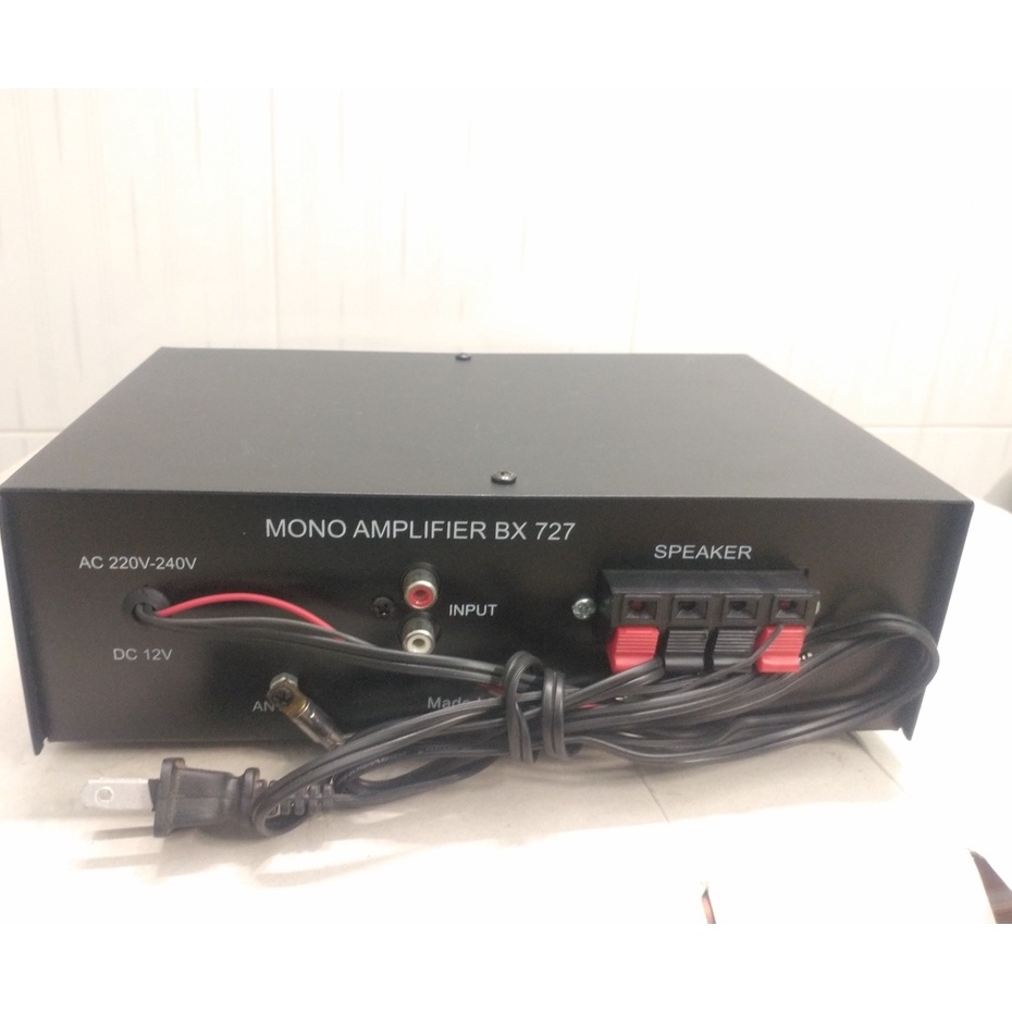 Ampli mini CaliFlower BX727 DC12V, AC220V, USB,FM,SD, có Bluetooth
