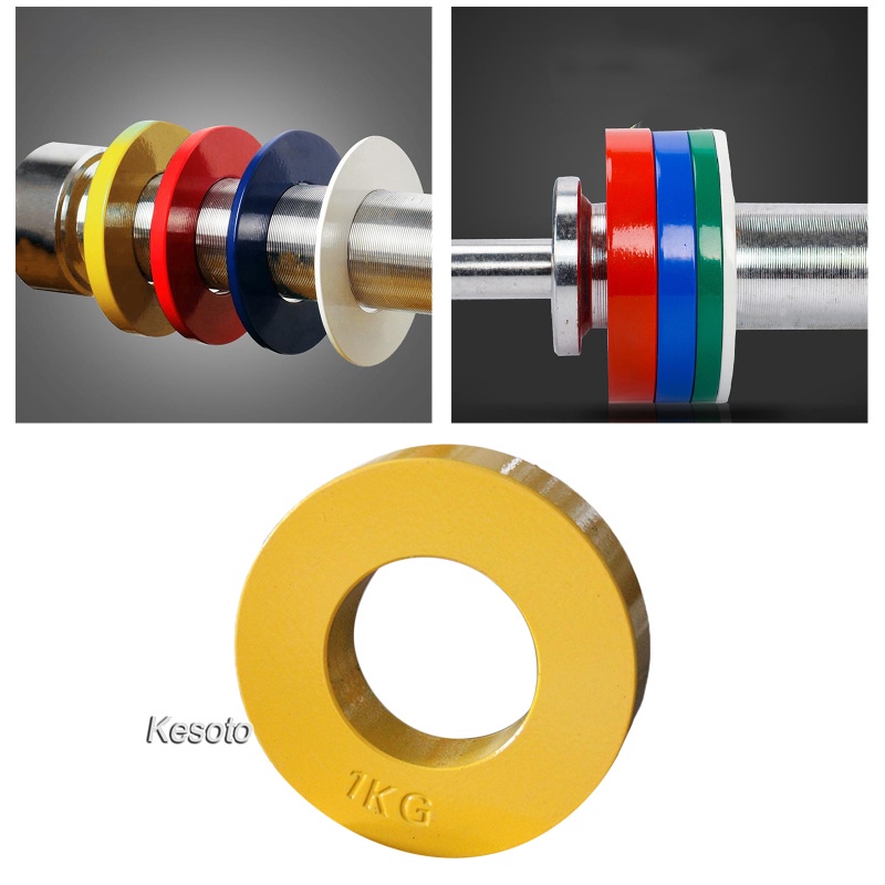 Đĩa trọng lượng phân số bằng thép Tập thể dục quá tải tiến bộ