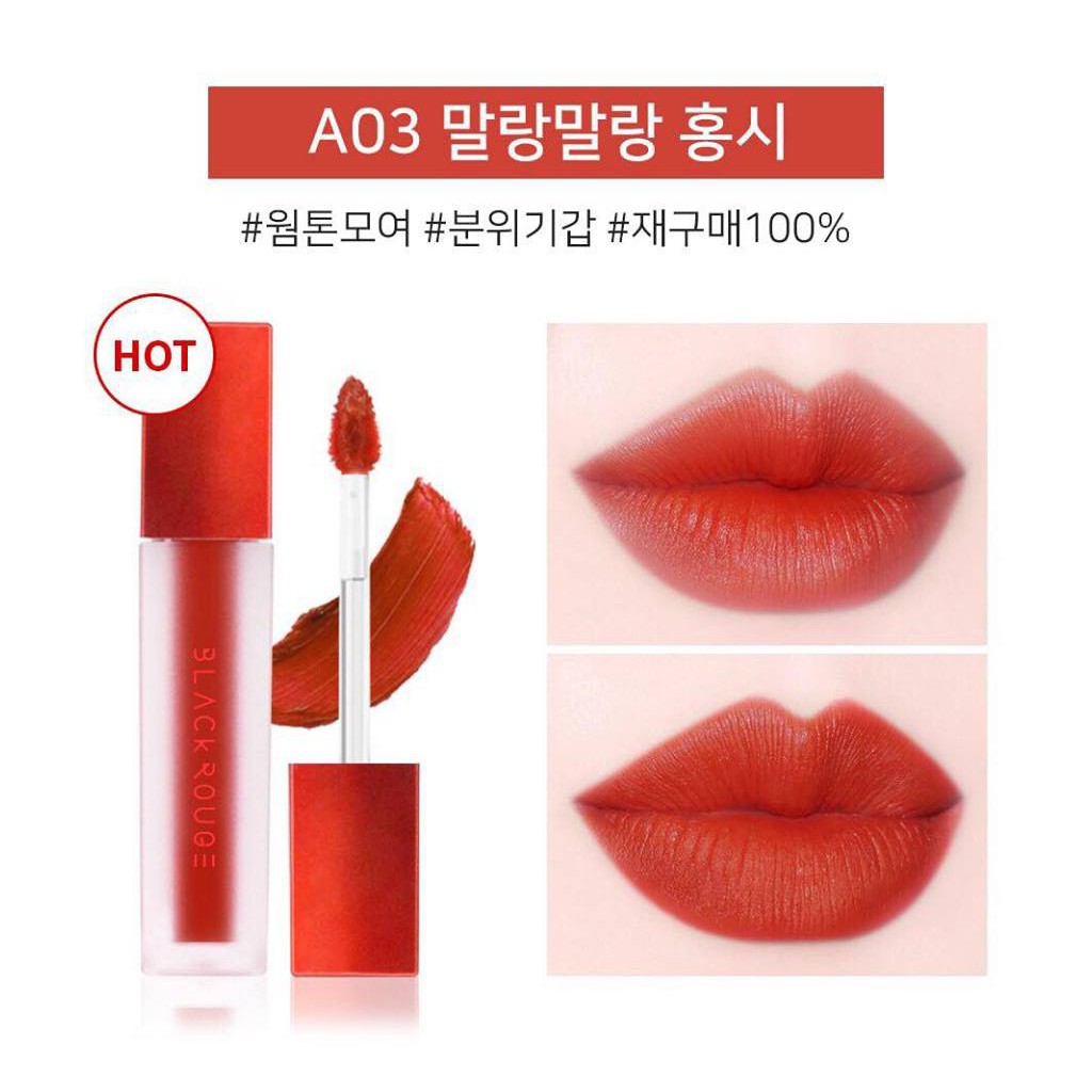 Son Lì Black Rouge Air Fit Velvet Tint Ver 1