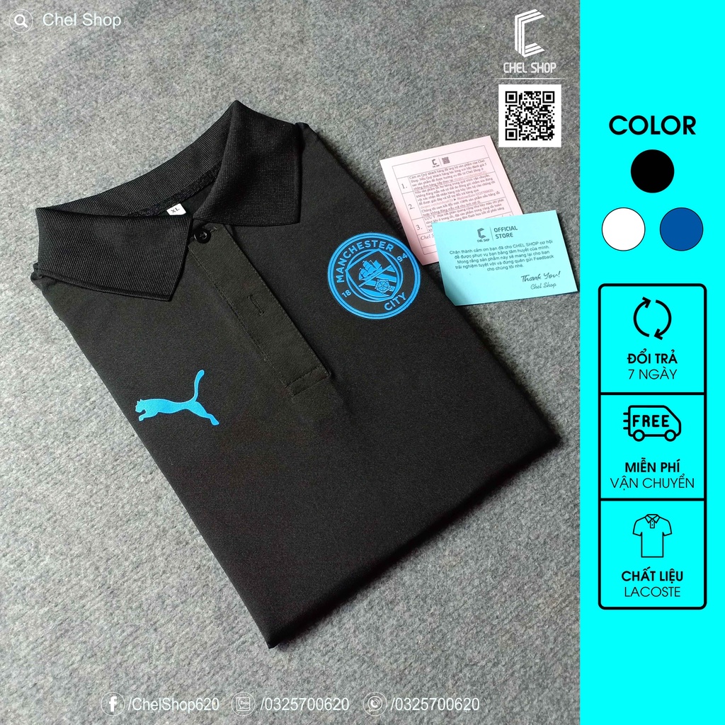 Áo polo cao cấp Man City 3rd [ẢNH THẬT]