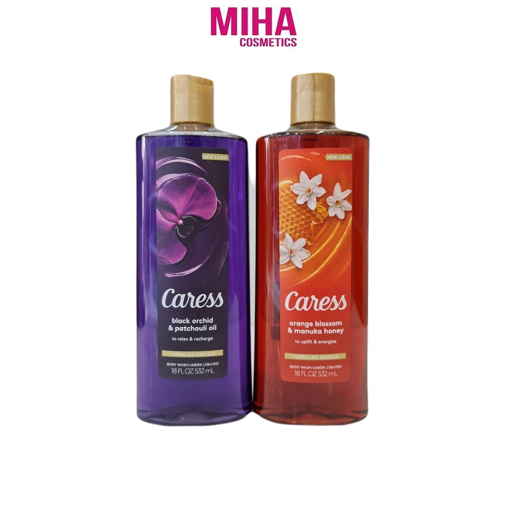 Sữa Tắm Dưỡng Ẩm Trắng Da Hương Nước Hoa Caress 532ml USA