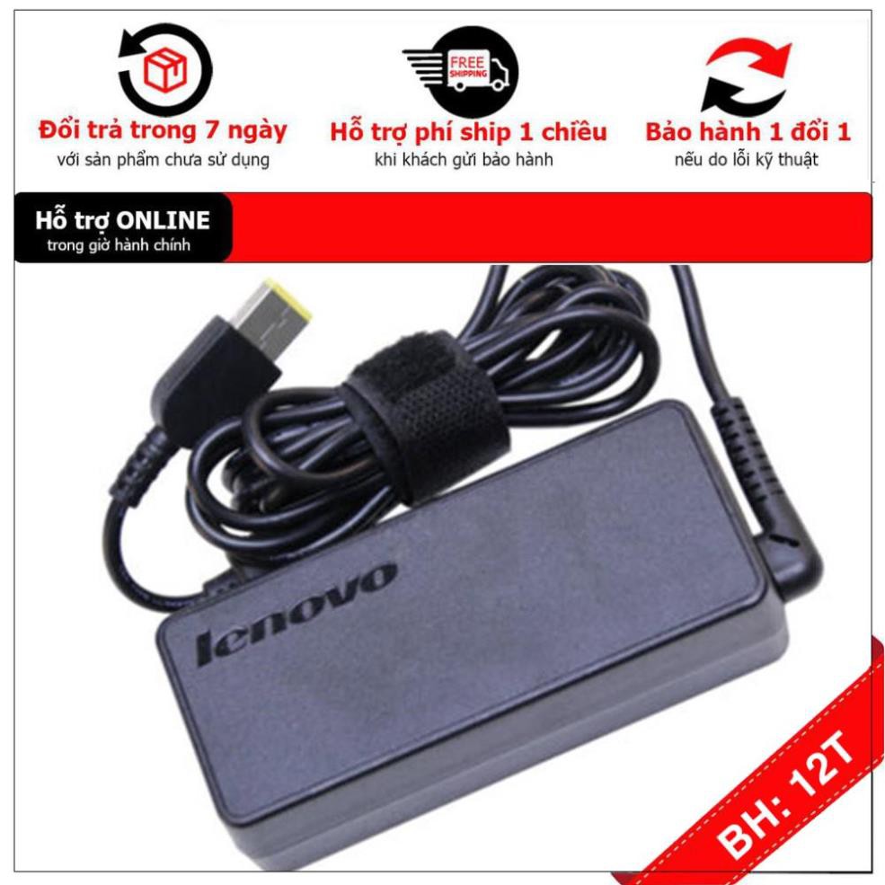 [BH12TH] Sạc cho Laptop Lenovo Thinkpad Yoga 12 14 15 4.5A 90W chân vuông . Bảo Hành Toán Quốc