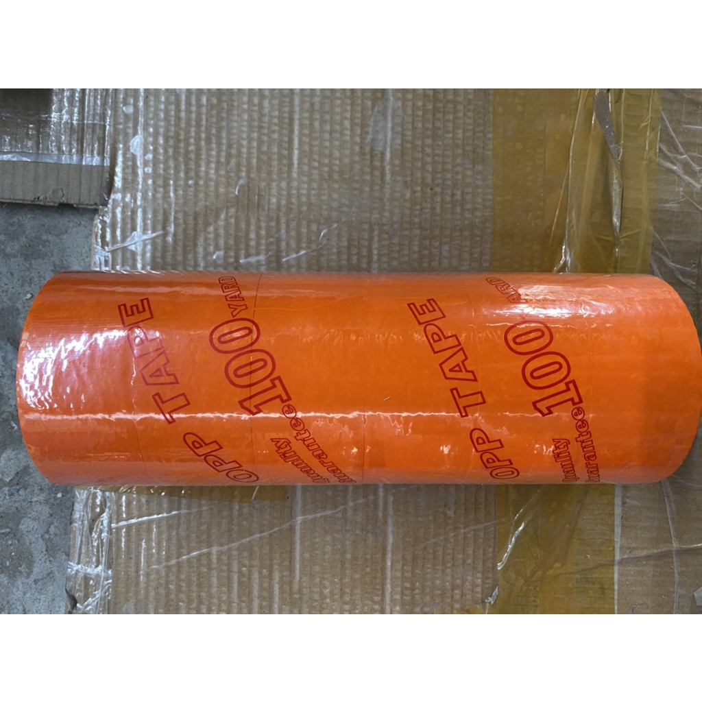 Băng keo màu dán thùng 4f8- 100y gồm 7 màu xanh dương,lá, đỏ, vàng, trắng, đen, cam 1 cây 6 cuộn.