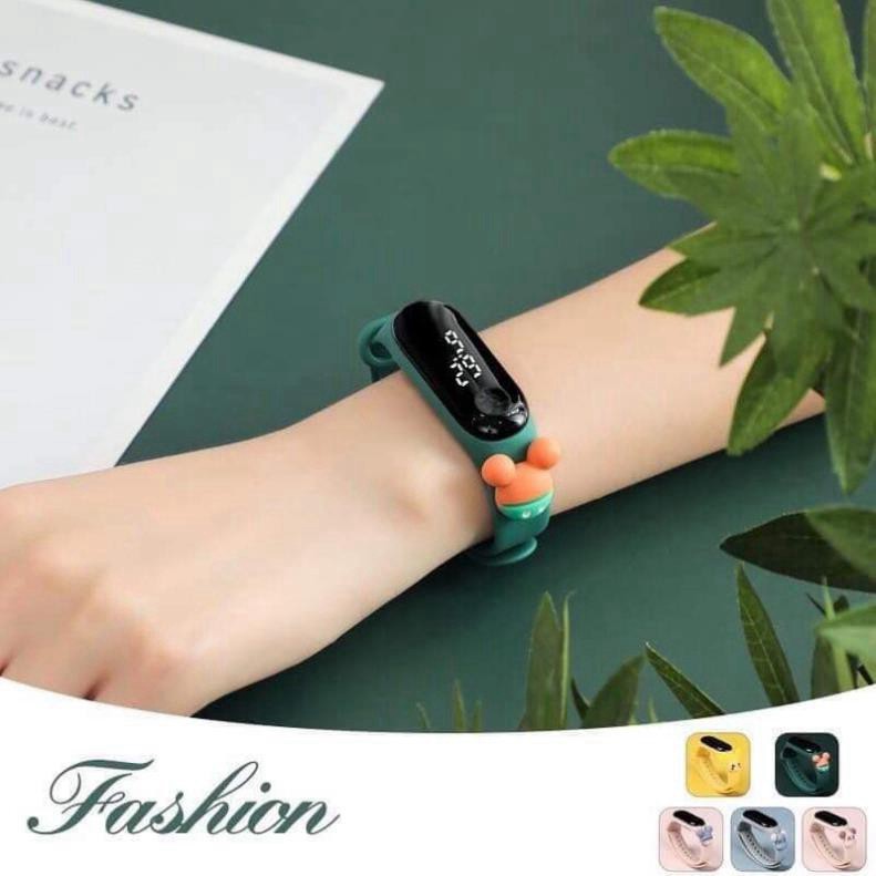Vòng đeo tay thông minh trẻ em kiểu dáng thể thao chống thấm nước