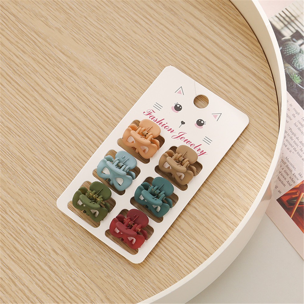Bộ 6 Kẹp Tóc Hình Nơ Ngọt Ngào Cho Nữ