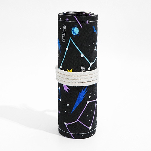 Túi Đựng Bút Bằng Vải Canvas 36 48 72 Lỗ Màu Sắc Đẹp Mắt Tiện Dụng