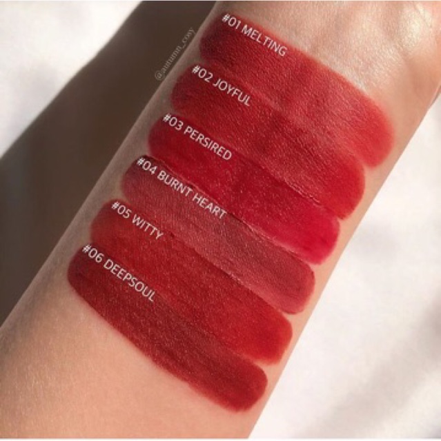 Son kem lì Romand Zero Velvet tint