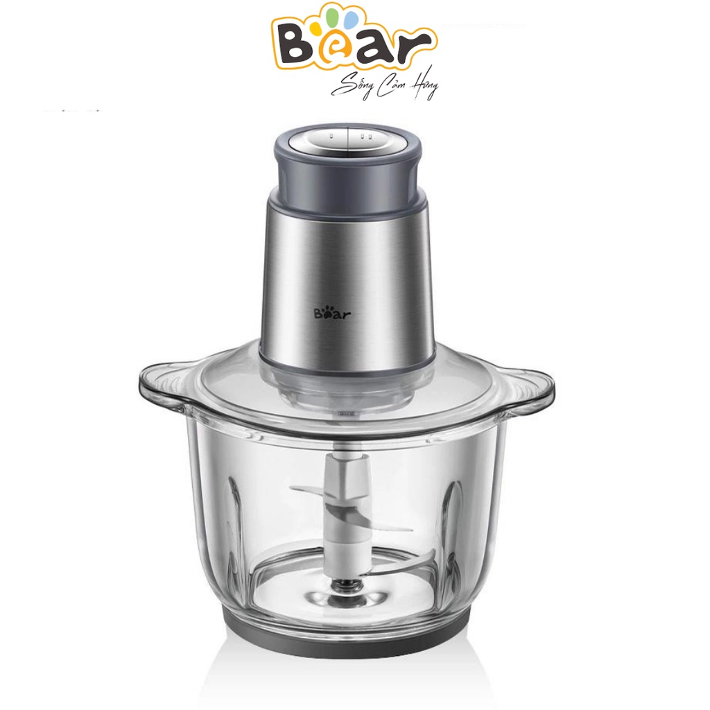 Máy XayThực Phẩm Đa Năng 2L Bear QSJ-B03Y7 - Hàng Chính Hãng - Bảo Hành 18 Tháng