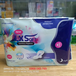 LXSoft – Băng vệ sinh ban đêm dài 330mm