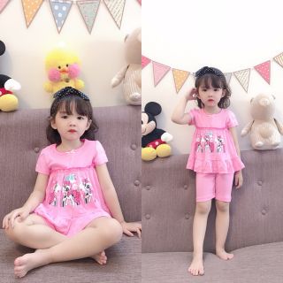 Bộ bánh bèo bé gái