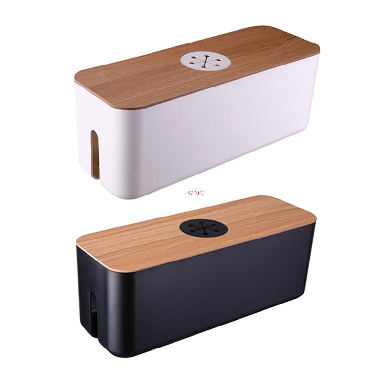 Hộp Đựng Ổ Cắm Điện Sắp Xếp Dây Cáp Chống Bụi