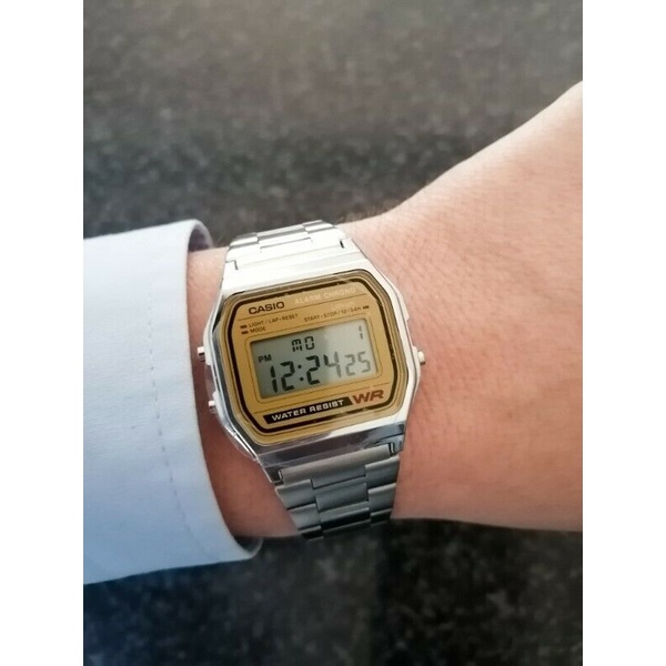 Đồng hồ Unisex Casio A158WA, đồng hồ chính hãng