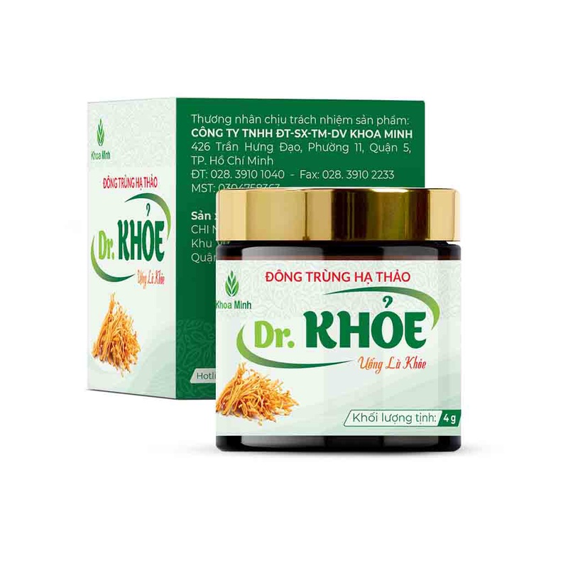 Đông trùng hạ thảo Dr Khỏe 4g