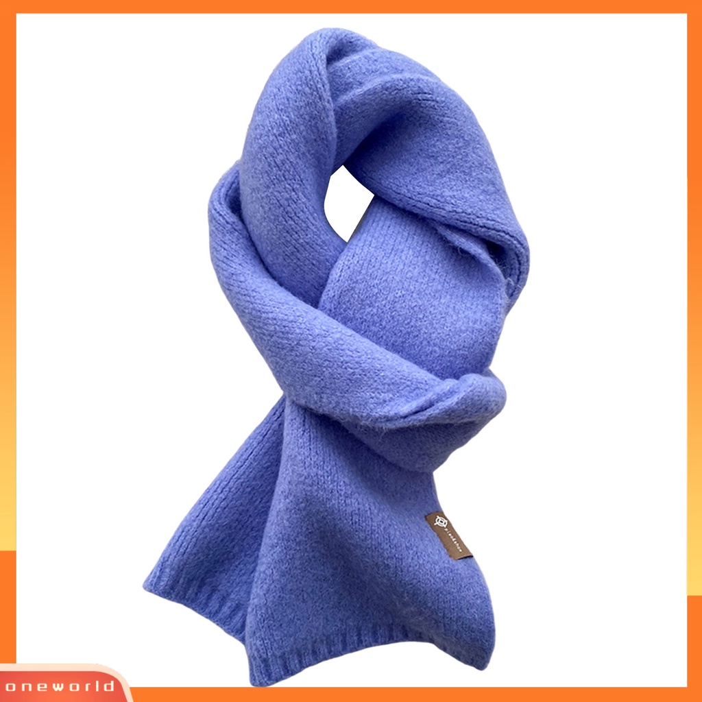 |Bộ Đồ Bơi Một Mảnh Dành Cho Nữ| Khăn Choàng Dệt Kim Dày Mềm Mại Màu Trơn Giữ Ấm Mùa Đông Phong Cách Hàn Quốc Cho Nam Nữ