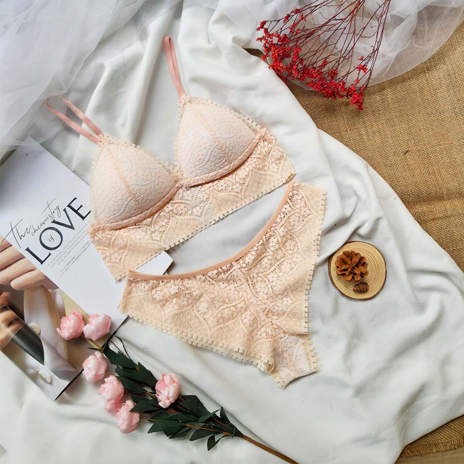 🍉RẺ NHẤT SHOPEE🍉Bộ bralette màu da không gọng có mút | BigBuy360 - bigbuy360.vn