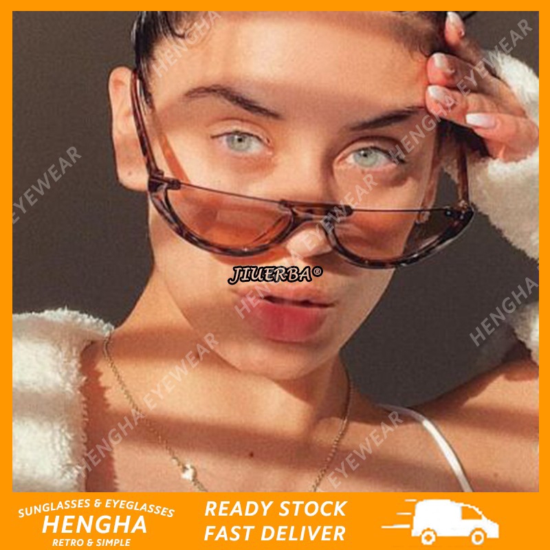 Kính mát phối nửa gọng thời trang cổ điển dành cho nam nữ