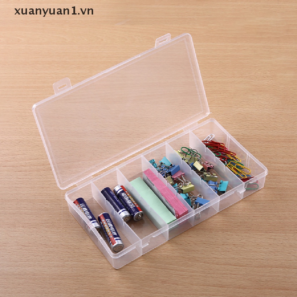 Hộp Nhựa 6 Ngăn Đựng Đồ Dùng Tiện Lợi