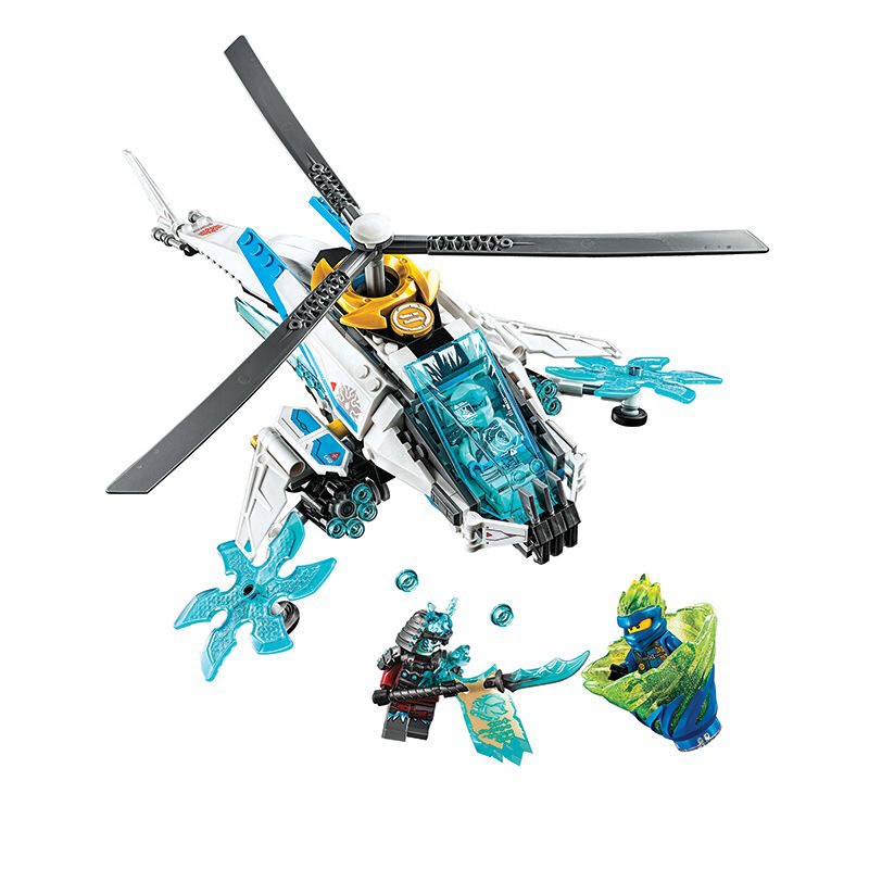 Lắp ghép Mô hình Ninjago Siêu Trực Thăng ShuriCopter của Jane 395pcs