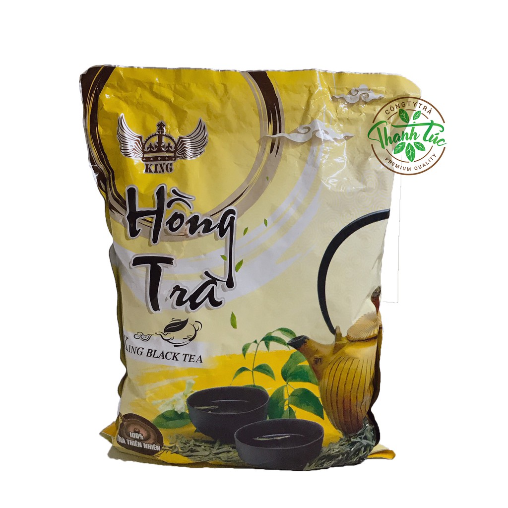 Hồng Trà Pha Trà Sữa King Xuân Thịnh Gói 1kg (Vàng)