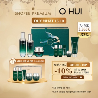 Bộ sản phẩm 6 bước dưỡng ẩm chống lão hóa sớm OHUI Prime Advancer Special