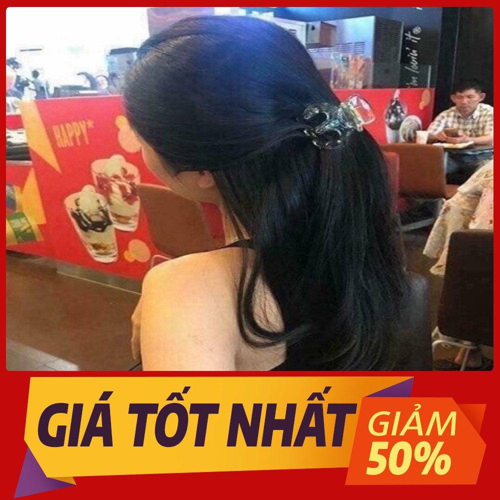 [Sale toàn shop] Cặp tóc nhựa trong Thái Lan AHOA4