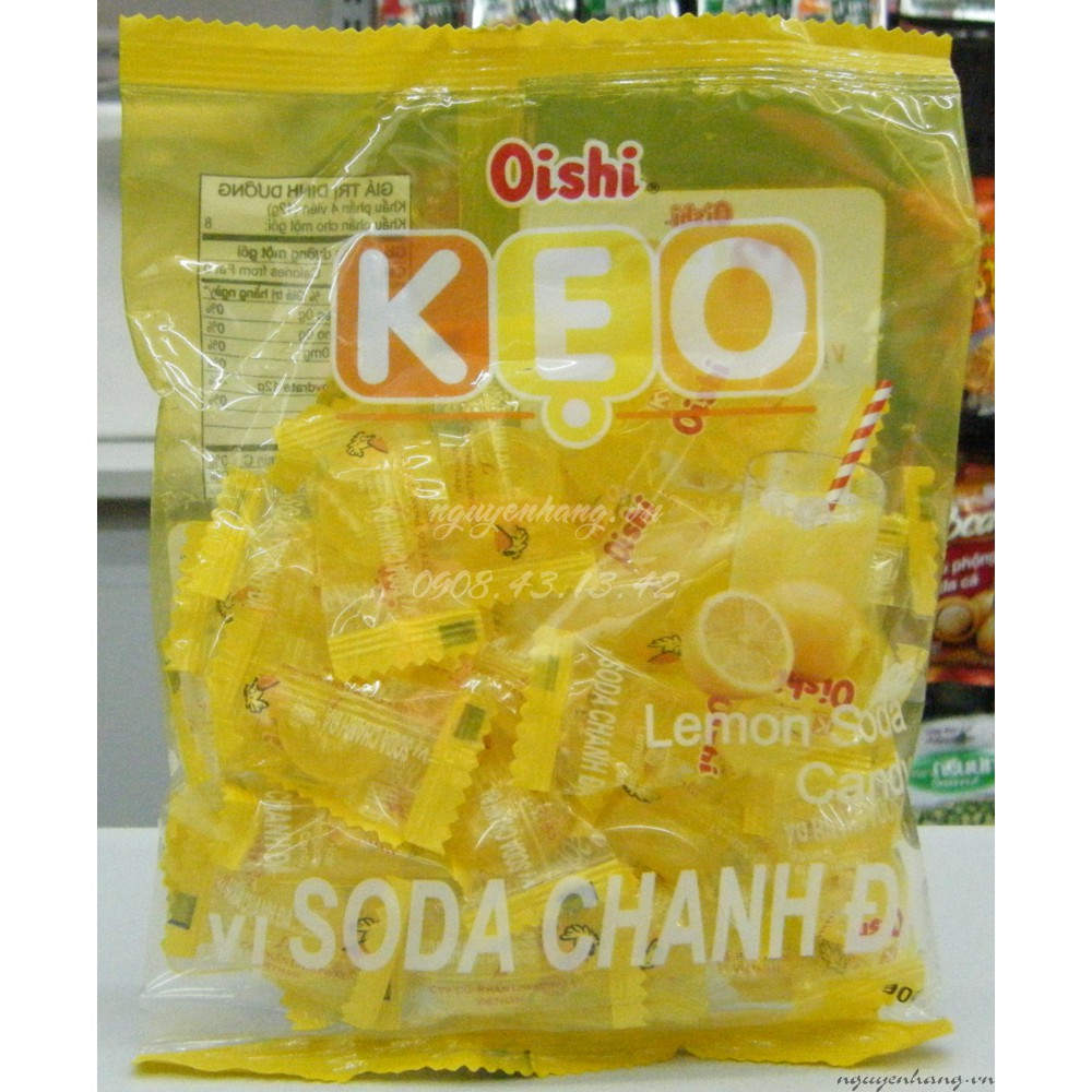 Kẹo Oishi Gói 90g Hương Trái Cây Nhiệt Đới (Chọn Vị)